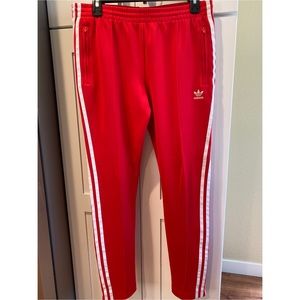 ⚜️ Red Adidas Track Pants ⚜️